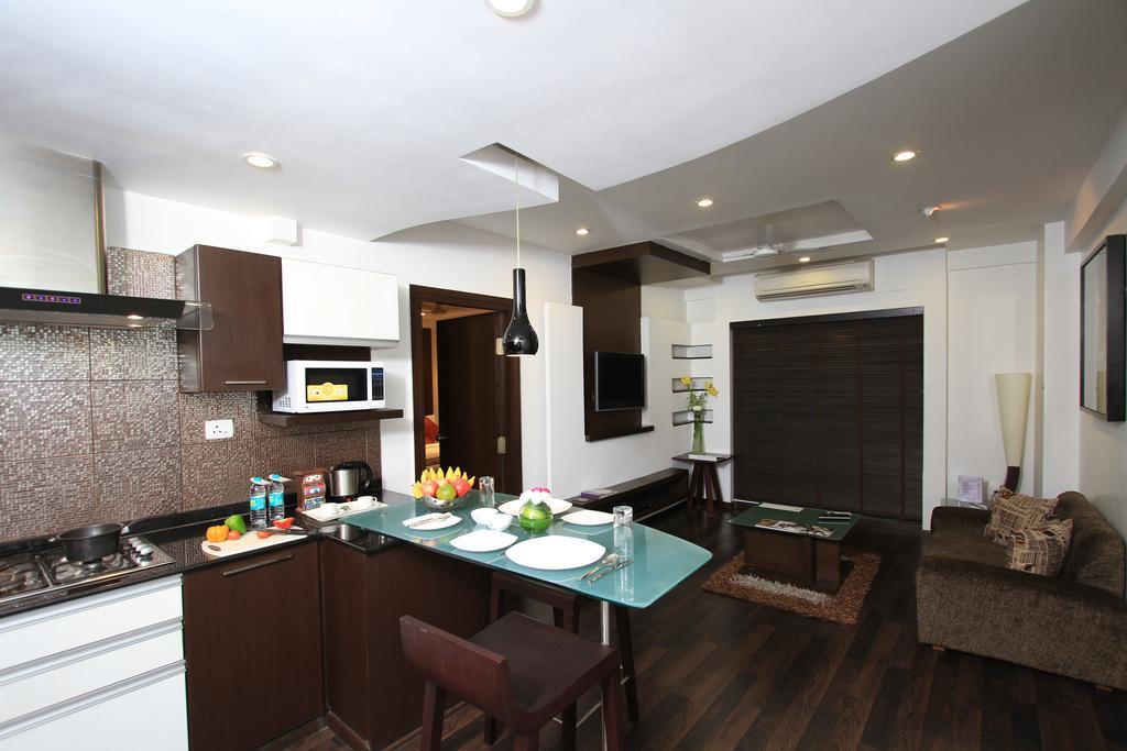 Melange Astris Aparthotel Bangalore Exterior foto